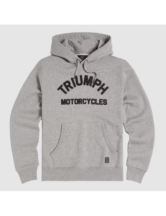 Sudadera sin cordones original Triumph Carrick para hombre gris jaspeado MSWS2341 - 1