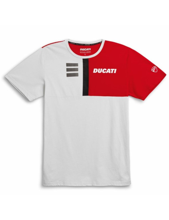 Camiseta Hombre Original Ducati Explorer Blanca 98771141 - 1