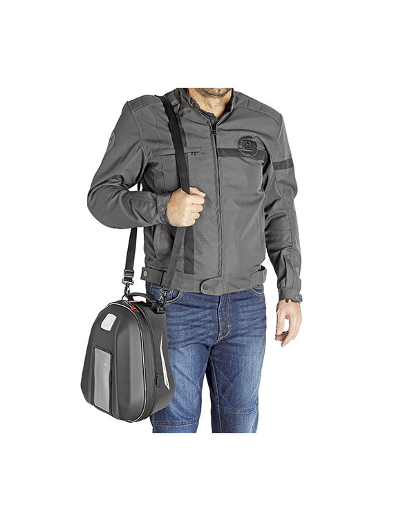 Extendable Tank Bag 12-15L, Tanklock, Motorcycle - Givi ST612+ - 2