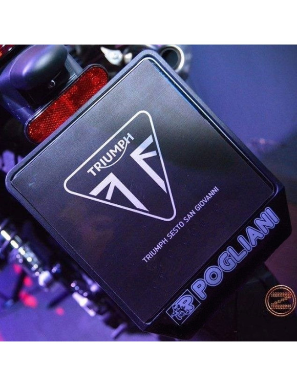 Sudadera con cremallera completa para hombre Original Triumph Dolan azul marino/hueso MSWS24118 - 5