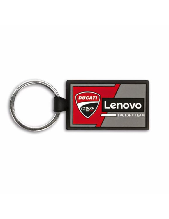 Porte-clés en caoutchouc d'origine Ducati DC Lenovo 987707790