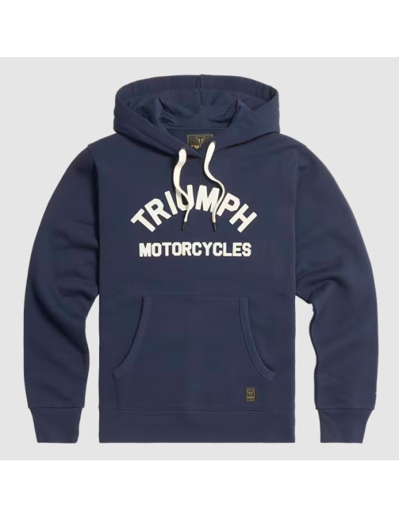 Sweat-shirt original Triumph Carrick Pull-On pour homme, bleu marine/os MSWS24117 - 1