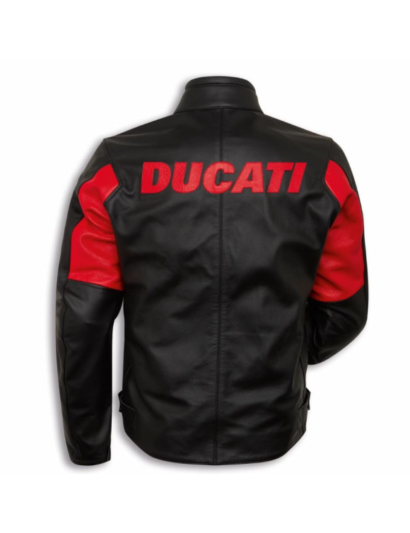 Veste de moto perforée pour homme en cuir C4 d'origine Ducati Company 9810751 - 2 Veste de moto perforée pour homme en cuir C4 d'origine Ducati Company 9810751 - 2