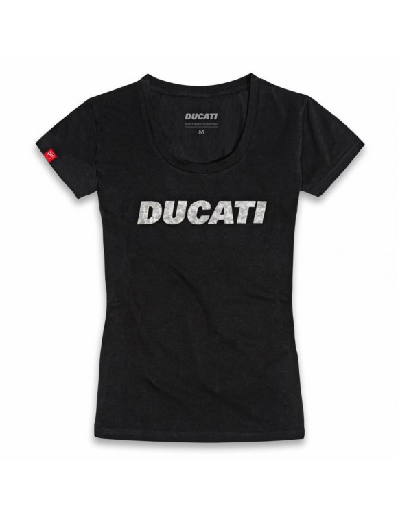 T-Shirt Femme Original Ducati Ducatiana 2.0 Noir 98770191 - 1 T-Shirt Femme Original Ducati Ducatiana 2.0 Noir 98770191 - 1