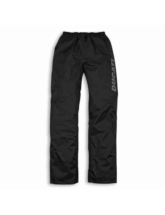 Pantalones impermeables originales Ducati para hombre Aqua Black 98107122