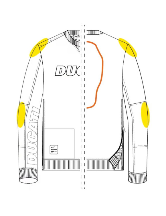 Original Ducati City Grey Herren-Motorrad-Sweatshirt 98108539 - 3 Original Ducati City Grey Herren-Motorrad-Sweatshirt 98108539 - 3