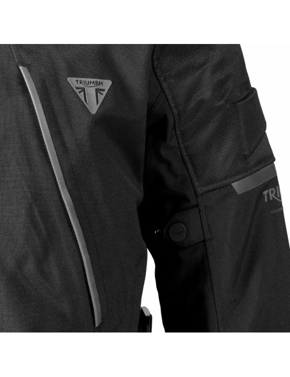 Giacca Moto da Uomo Originale Triumph Alder GTX Black MTPS21301 - 3 Giacca Moto da Uomo Originale Triumph Alder GTX Black MTPS21301 - 3