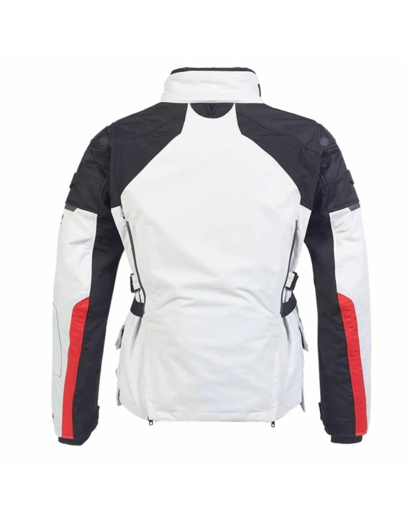 Veste de moto d'origine Triumph Alder GTX pour homme Gris/Noir/Rouge MTPS2340 - 6