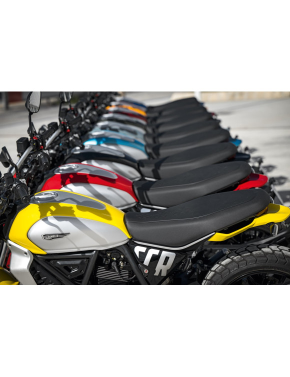 Set Completo Cover Carene Accessorie Verniciate, Arancione, 97181131AB, Ducati Scrambler 800 Icon MY23 - Tangerine Orange - 2