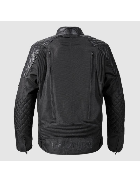 Giacca Moto da Uomo Originale Triumph Braddan Mesh Black MTHS21104 - 4