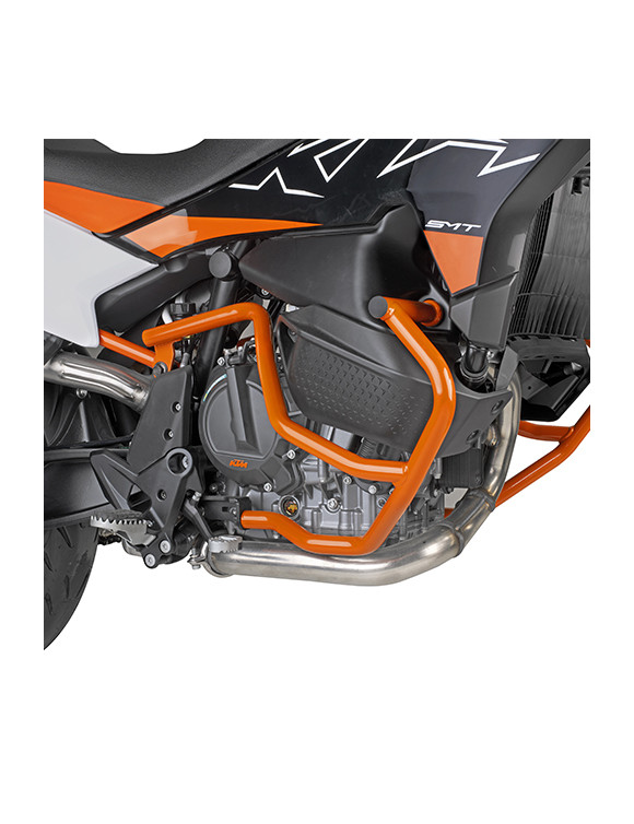 Kit Paramotore Tubolare, Arancione, Givi TN7717OR per KTM 890 SMT - 1 Kit Paramotore Tubolare, Arancione, Givi TN7717OR per KTM 890 SMT - 1