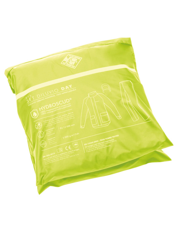 Completo Antipioggia Unisex Tucano Urbano Diluvio Day Hydroscud® 575NG - 5