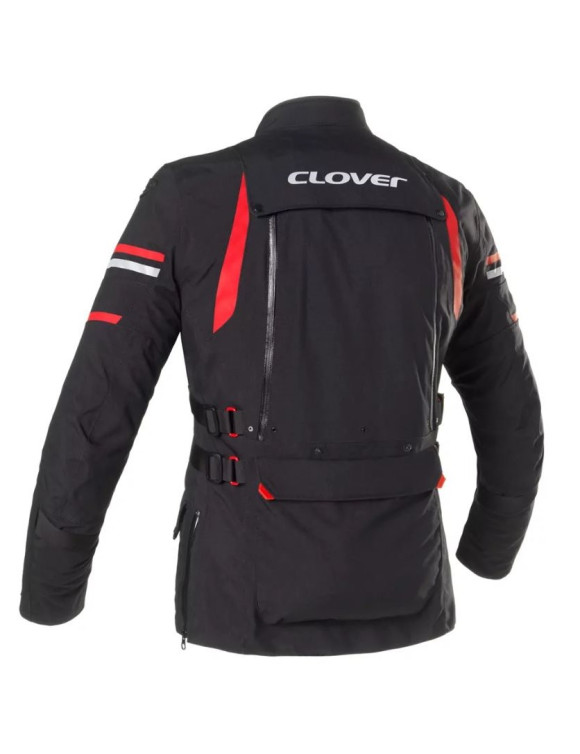 Chaqueta de moto de invierno para hombre Clover Laminator-2 WP 1710-N/N - 2