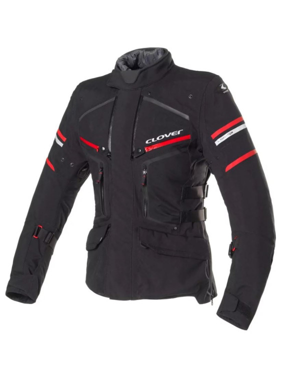 Chaqueta de moto de invierno para hombre Clover Laminator-2 WP 1710-N/N - 1