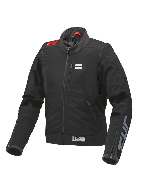T.ur J-Three Arm Link Summer Herren-Motorradjacke Schwarz 1401105 - 1