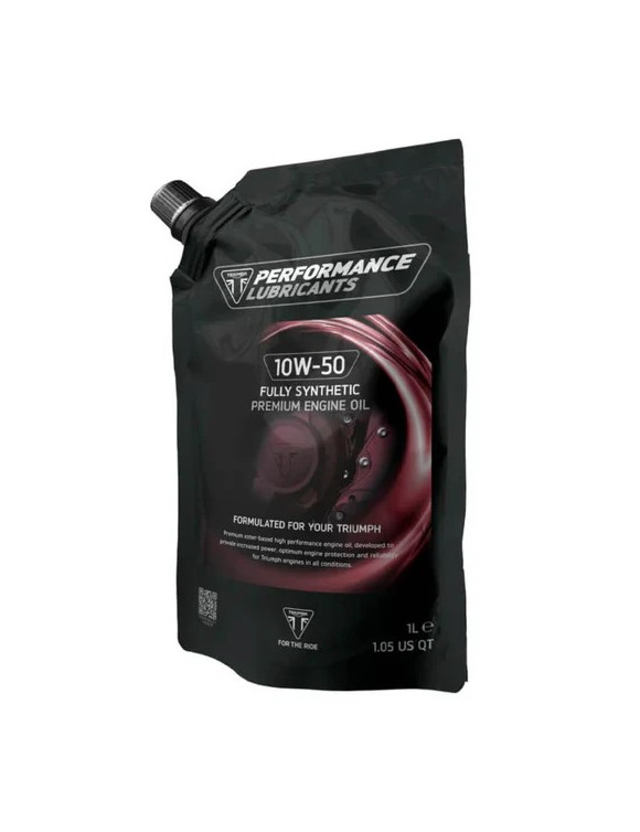 Triumph - Huile moteur entièrement synthétique 10W-50, 1 litre pour Bonneville T100 / T120 (PLFS23001-1050) - 1