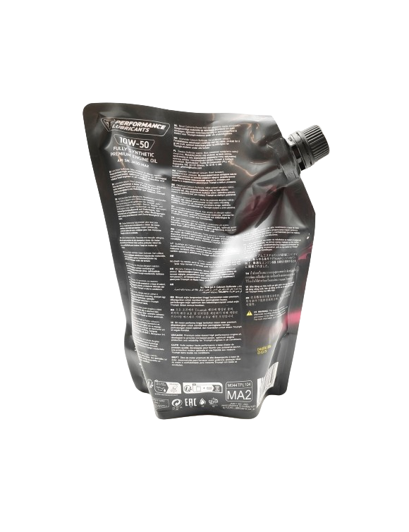 Triumph - Olio Motore Fully Synthetic 10W-50, 1 Litro per Bonneville T100 / T120 (PLFS23001-1050) - 2