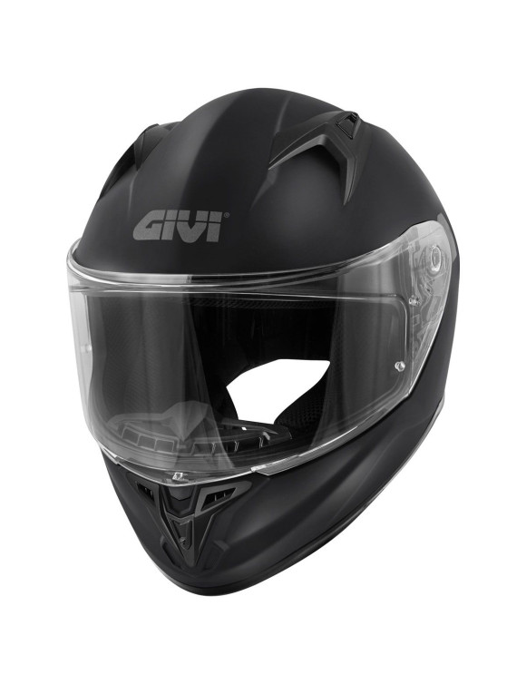 Casco Moto Integrale GIVI 50.7 Solid Color Black 06 Opaco H507BN900 - 1