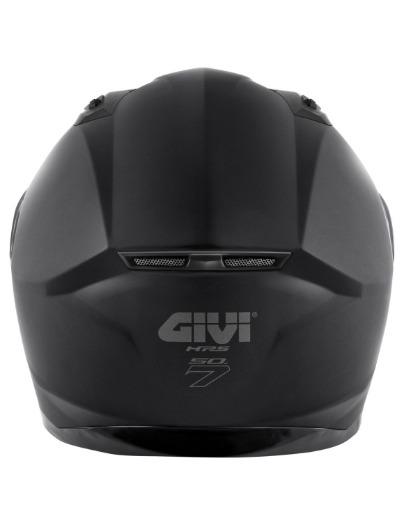Casco Moto Integrale GIVI 50.7 Solid Color Black 06 Opaco H507BN900 - 4
