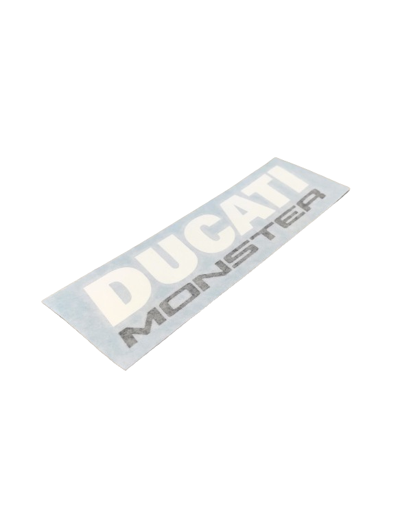 Autocollant de remplacement pour réservoir Ducati rouge, 43510331AW, Ducati Monster - 2 Autocollant de remplacement pour réservoir Ducati rouge, 43510331AW, Ducati Monster - 2