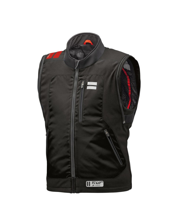 Veste de moto d'été pour hommes T.ur J-Three Arm Link noir 1401105 - 3