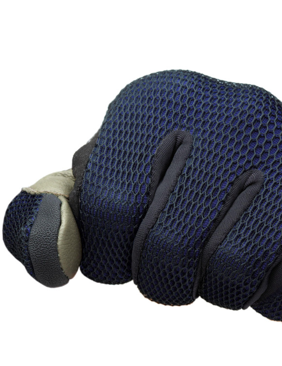 Guanti Moto da Uomo Estivi Tucano Urbano Eden Mesh Black/Blue 1105855 - 4