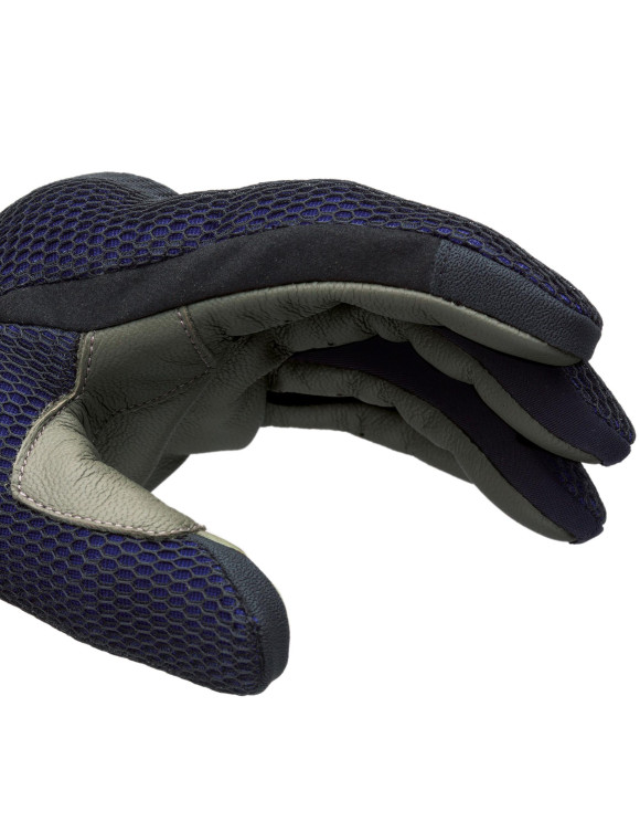 Guanti Moto da Uomo Estivi Tucano Urbano Eden Mesh Black/Blue 1105855 - 5
