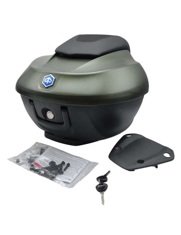 Matt Green Top Box Kit CM323309 Piaggio Beverly MY2023 - 3 Matt Green Top Box Kit CM323309 Piaggio Beverly MY2023 - 3