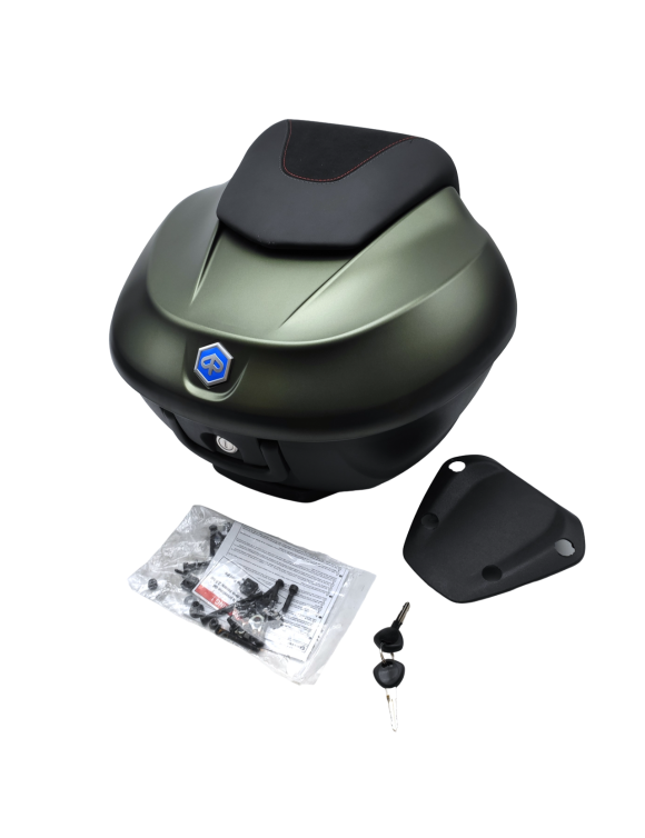 Kit de baúl superior verde mate CM323309 Piaggio Beverly MY2023 - 1 Kit de baúl superior verde mate CM323309 Piaggio Beverly MY2023 - 1