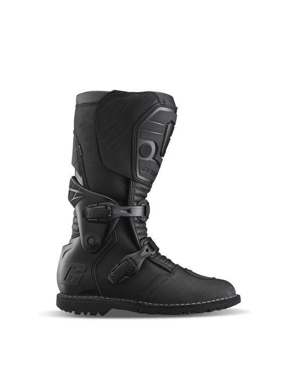 Herren-Motorrad-Tourenstiefel Gaerne G.Dakar Gore-Tex Schwarz 2529-001 - 2 Herren-Motorrad-Tourenstiefel Gaerne G.Dakar Gore-Tex Schwarz 2529-001 - 2