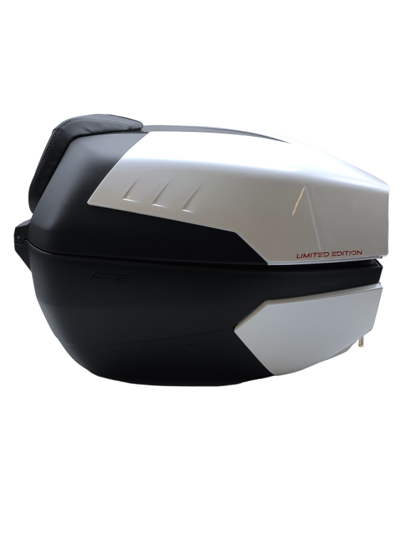Bauletto Posteriore 58L Limited Edition, Monokey, Bianco - Givi Maxia 5 (V58WLTD) - 6