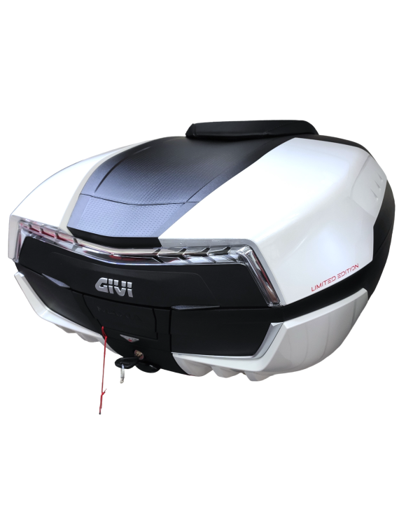 Bauletto Posteriore 58L Limited Edition, Monokey, Bianco - Givi Maxia 5 (V58WLTD) - 1