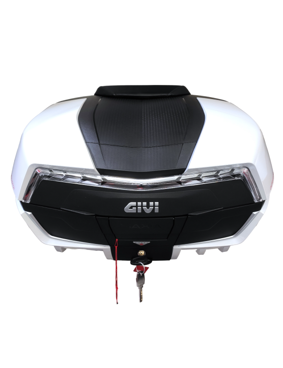 Bauletto Posteriore 58L Limited Edition, Monokey, Bianco - Givi Maxia 5 (V58WLTD) - 7