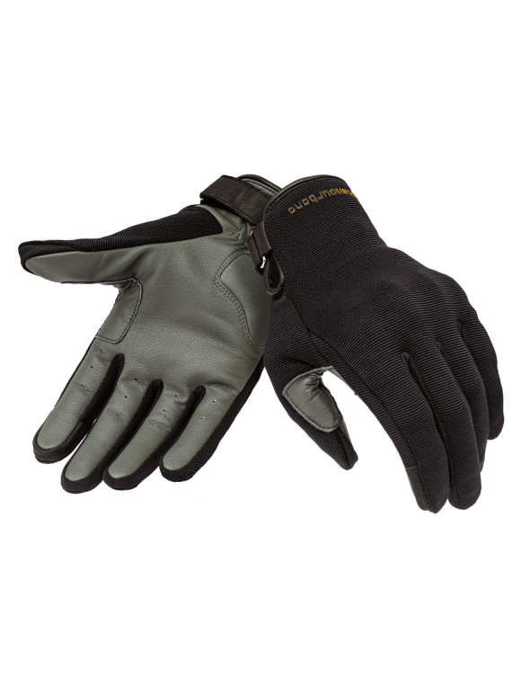Guantes de moto de verano para hombre Tucano Urbano Eden negro/gris 1105100 - 1 Guantes de moto de verano para hombre Tucano Urbano Eden negro/gris 1105100 - 1