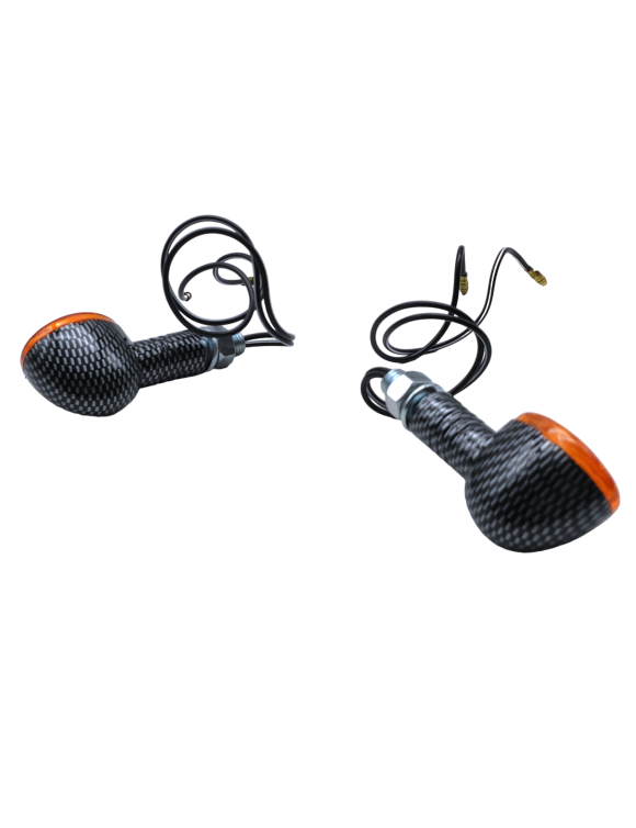 Paire de Clignotants Carbone Homologués Moto - SGR 217202 - 3 Paire de Clignotants Carbone Homologués Moto - SGR 217202 - 3