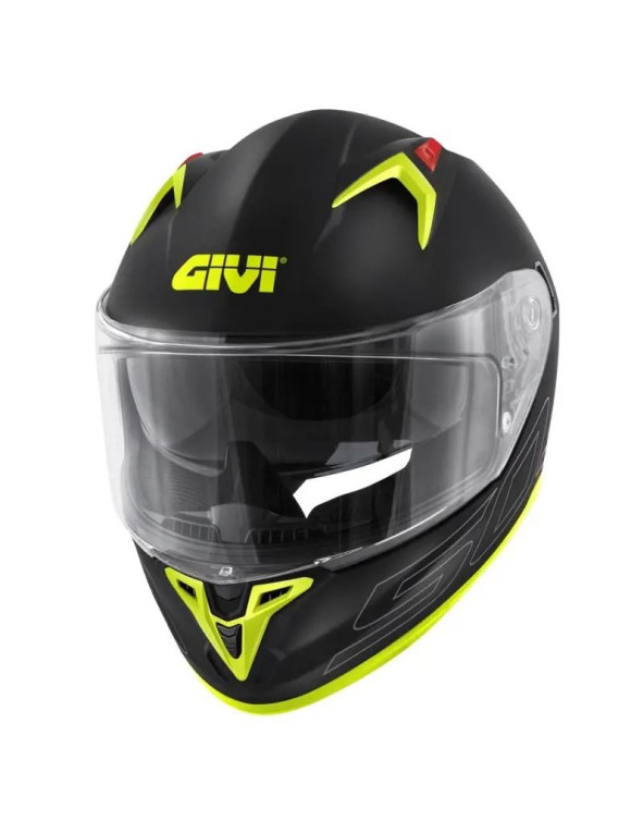 Casco Moto Integrale Givi 50.9 Atomic Black/Yellow Opaco H509BBCYL - 1