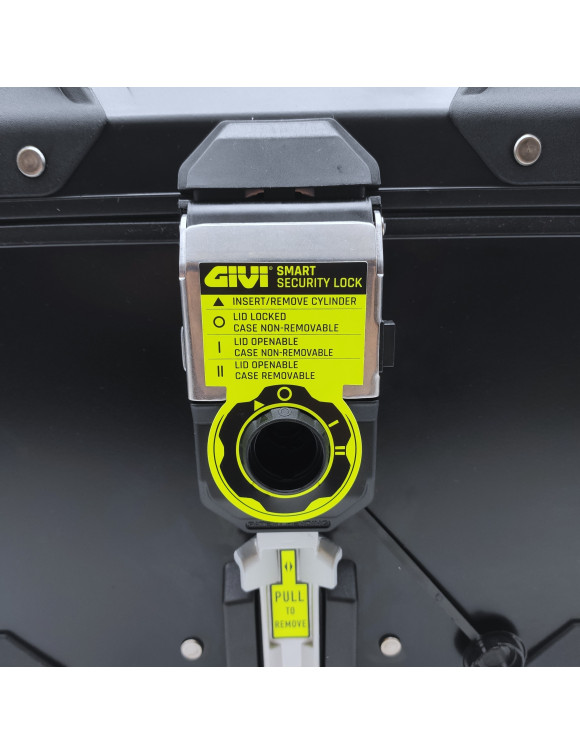 Baule Posteriore 42L in Alluminio, Monokey, Nero - Senza Serratura - Givi OBKEV42B - 2