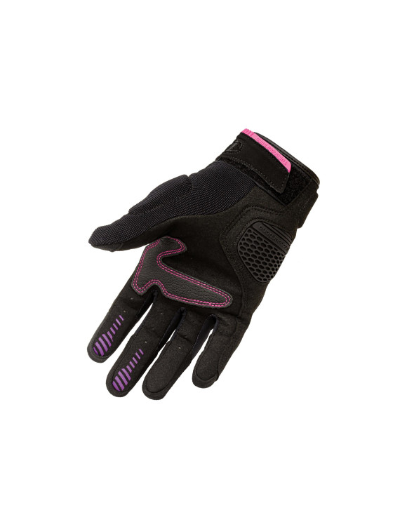 Guanti Moto da Donna Estivi Tucano Urbano Stacca Lady Black/Purple 1105055 - 3