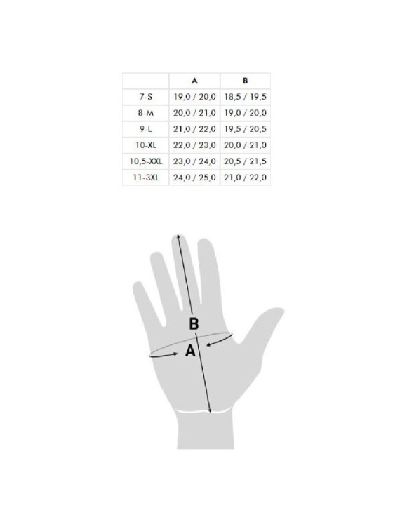 Gants de moto d'été Tucano Urbano Stacca noirs pour hommes 1105045 - 7
