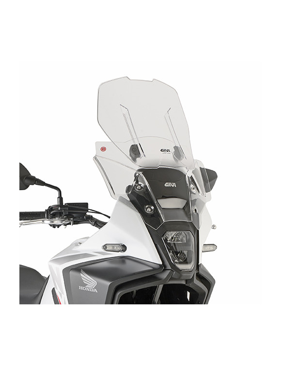 Parabrisas transparente deslizante Givi AF1203B para Honda NX 500 - 1 Parabrisas transparente deslizante Givi AF1203B para Honda NX 500 - 1