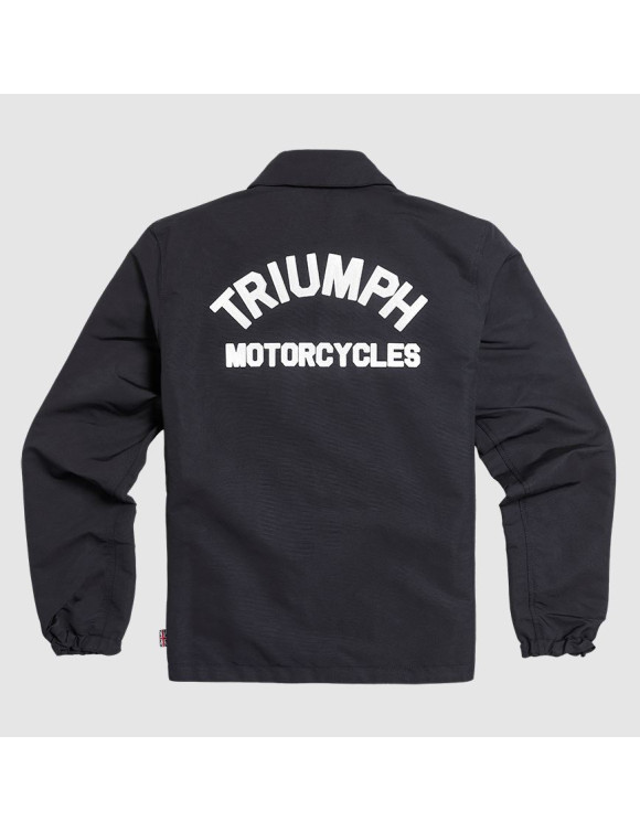 Chaqueta de moto Triumph Carter Coach Hombre Negra MTHS21129 - 4