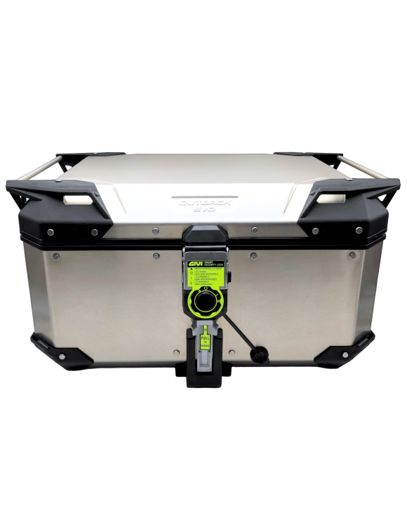 Top case arrière en aluminium 58 L, Monokey - Sans serrure - Givi OBKEV58A - 2 Top case arrière en aluminium 58 L, Monokey - Sans serrure - Givi OBKEV58A - 2