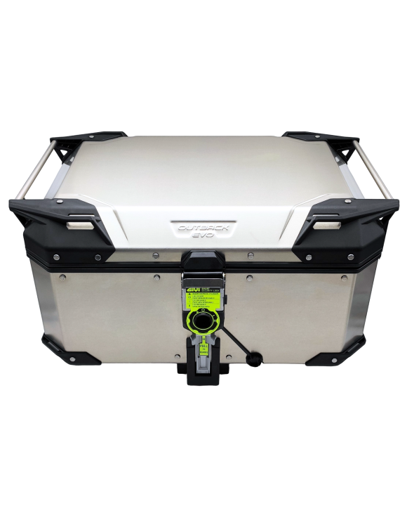 Top case arrière en aluminium 58 L, Monokey - Sans serrure - Givi OBKEV58A - 1 Top case arrière en aluminium 58 L, Monokey - Sans serrure - Givi OBKEV58A - 1