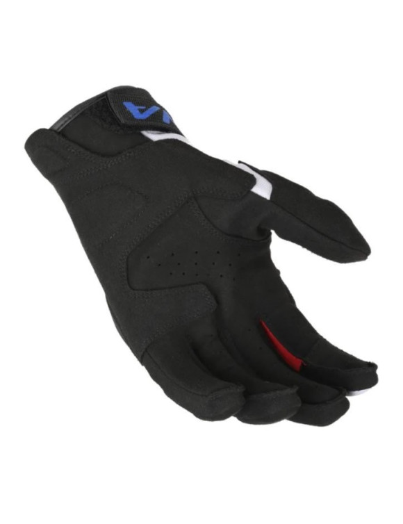 Macna Zairon Summer Herren-Motorradhandschuhe Weiß/Rot/Blau 1906310-185 - 2
