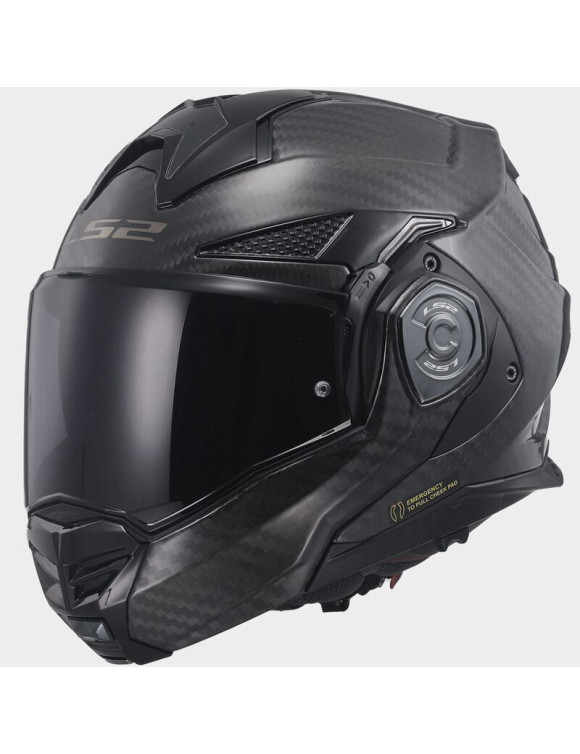 Casque Moto Modulable LS2 FF901 Advant-X Carbon Brillant 569017099 - 1
