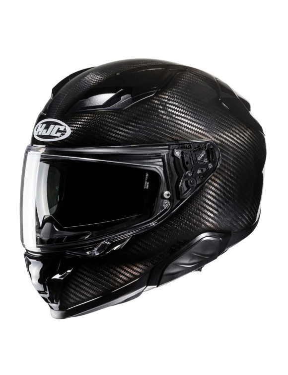 Casque de moto intégral HJC F71 noir carbone brillant 159430 - 1