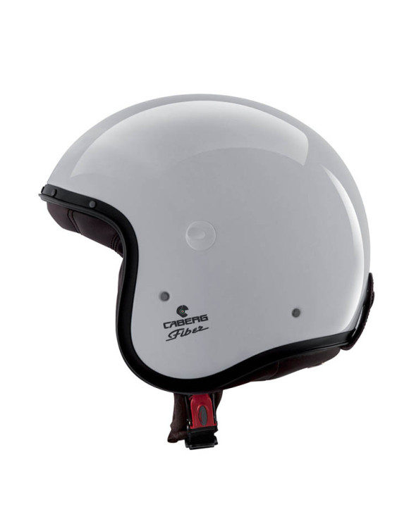Caberg Freeride X Weiß glänzender Jet-Motorradhelm C4CA60A1 - 2