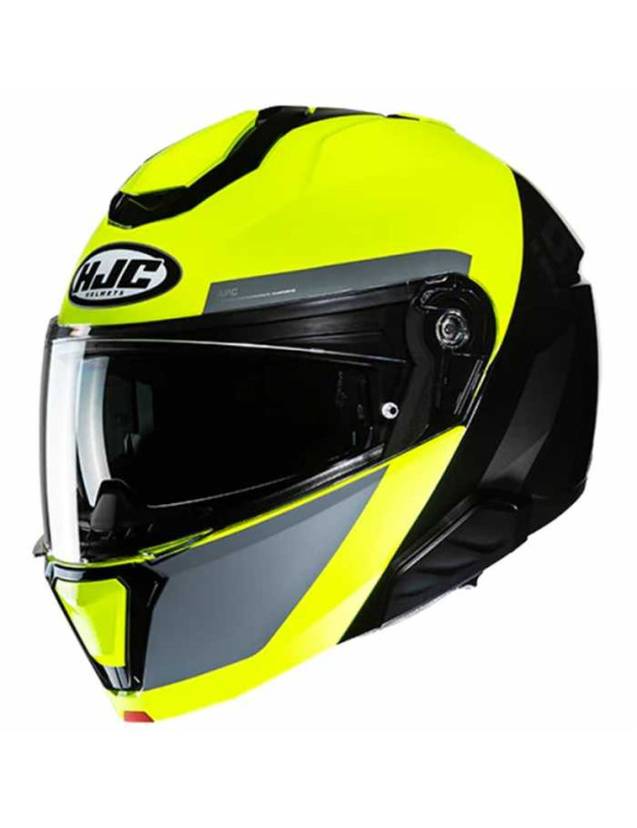 HJC I91Bina MC3H Modularer Motorradhelm Schwarz/Gelb glänzend 154403 - 1 HJC I91Bina MC3H Modularer Motorradhelm Schwarz/Gelb glänzend 154403 - 1