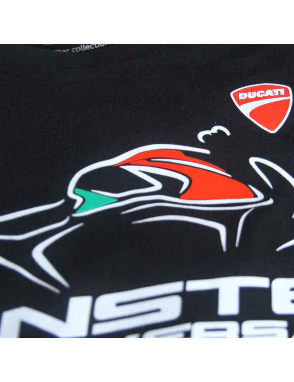Camiseta Hombre Original Ducati 30° Aniversario Monster Black 98771216 - 2 Camiseta Hombre Original Ducati 30° Aniversario Monster Black 98771216 - 2