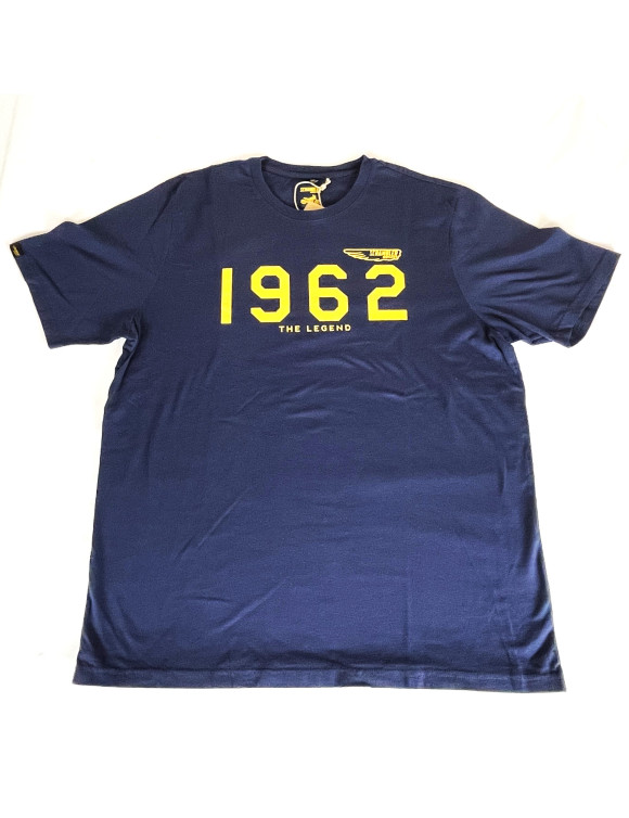 Camiseta Hombre Original Ducati Easy Inn Scrambler Azul 98769710 - 1